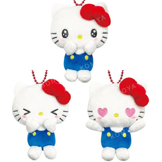 Sanrio 三麗鷗 Hello Kitty 絨毛玩偶吊飾 (心情款)