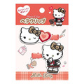 Sanrio 三麗鷗 Hello Kitty 矽膠造型髮夾2入組 (豹紋/曬傷款)_1