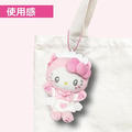 Sanrio 三麗鷗 Hello Kitty 絨毛玩偶吊飾 粉白貓咪 (貓貓女僕)_2