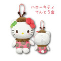 Sanrio 三麗鷗 絨毛玩偶零錢包吊飾 (瓢蟲系列) Kitty 美樂蒂 布丁狗 大耳狗_1