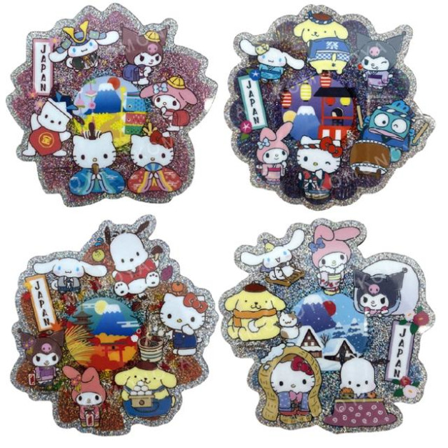 Sanrio 三麗鷗大集合 壓克力造型磁鐵 (四季款)