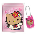 Sanrio 三麗鷗 Hello Kitty 塑膠方形隨身鏡附吊飾 (制服款)_2