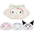 Sanrio 三麗鷗 絨毛造型化妝包 (海生館系列) Kitty 美樂蒂 酷洛米 大耳狗