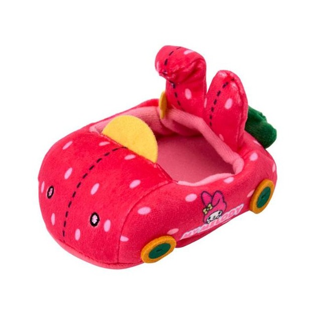 Sanrio 三麗鷗 美樂蒂 迷你絨毛玩偶車 (小小賽車手)