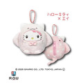 Sanrio 三麗鷗 絨毛玩偶零錢包吊飾 (海生館系列) Kitty 美樂蒂 酷洛米 大耳狗_1