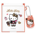 Sanrio 三麗鷗 Hello Kitty 塑膠方形隨身鏡附吊飾 (制服款)_1