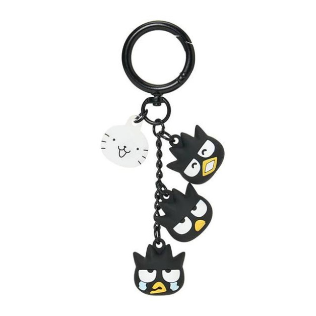 ▲新品特價 Sanrio 三麗鷗 酷企鵝 PVC三連公仔鑰匙圈 (幽靈好友表情系列)