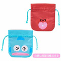 ▲新品特價【預購】Sanrio 三麗鷗 人魚漢頓 尼龍造型收納袋2入組 (幽靈好友表情系列)_2
