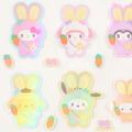 ▲新品特價 Sanrio 三麗鷗大集合 造型貼紙組 (胖耳兔兔復活節)_2
