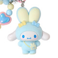▲新品特價 Sanrio 三麗鷗 大耳狗 植絨公仔串珠造型鑰匙圈 (胖耳兔兔復活節)_1