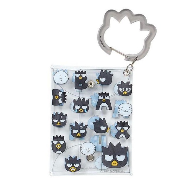 ▲新品特價 Sanrio 三麗鷗 酷企鵝 PVC扣式收納包附扣環 (幽靈好友表情系列)