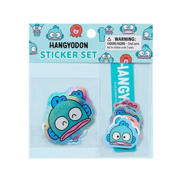▲新品特價 Sanrio 三麗鷗 人魚漢頓 造型貼紙組 幽靈好友表情系列)