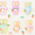 ▲新品特價 Sanrio 三麗鷗大集合 造型貼紙組 (胖耳兔兔復活節)_3
