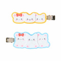 Sanrio 三麗鷗 花丸 壓克力造型髮夾2入組 (花丸好朋友)_1