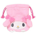 ▲新品特價 Sanrio 三麗鷗 美樂蒂 絨毛造型束口袋2入組 (好朋友變裝系列)_2