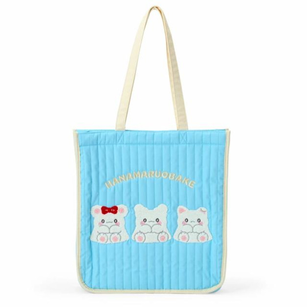 Sanrio 三麗鷗 花丸 絎縫直式肩背袋 (花丸好朋友)