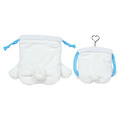 ▲新品特價 Sanrio 三麗鷗 大耳狗 絨毛造型束口袋2入組 (好朋友變裝系列)_1