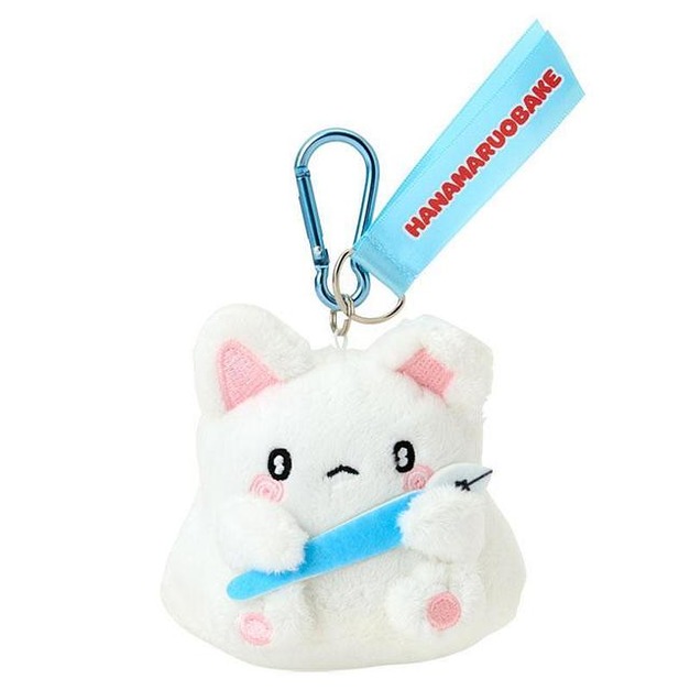 Sanrio 三麗鷗 花丸 絨毛玩偶吊飾 藍 (花丸好朋友)