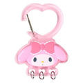 ▲新品特價 Sanrio 三麗鷗 美樂蒂 造型壓克力三連登山扣 (好朋友變裝系列)_3