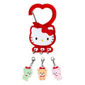 ▲新品特 Sanrio 三麗鷗 Hello Kitty 造型壓克力三連登山扣 (好朋友變裝系列)_2