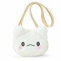Sanrio 三麗鷗 花丸 絨毛造型斜背包 (花丸好朋友)