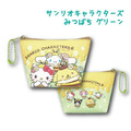 Sanrio 三麗鷗大集合 皮質三角零錢包吊飾 (蜜蜂系列)_1