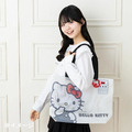 Sanrio 三麗鷗 網狀大手提袋 ( 2026炎夏企劃) Kitty 大耳狗 酷洛米_5