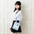 Sanrio 三麗鷗 PVC透明兩用斜背包 (大臉 2026炎夏企劃) Kitty 美樂蒂 大耳狗 酷洛米_6