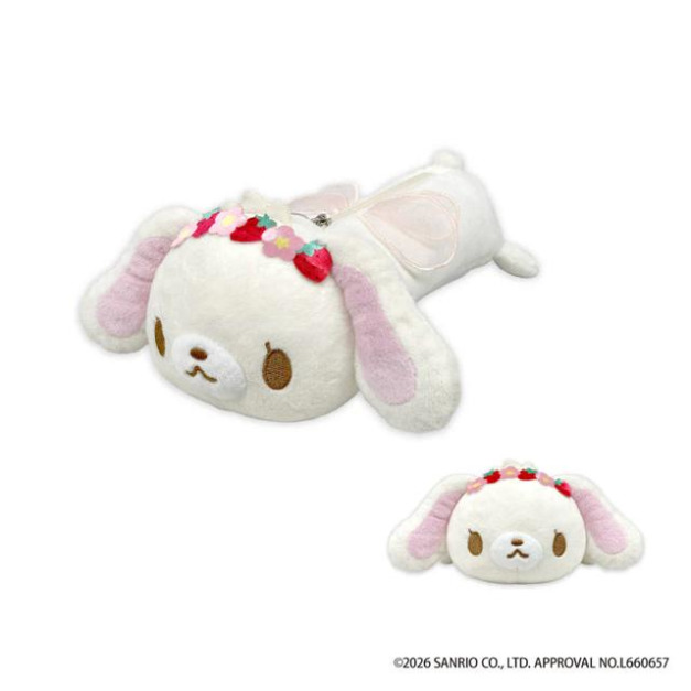 ▲新品特價 Sanrio 三麗鷗 蜜糖邦尼 白兔 造型絨毛筆袋 (仙子系列)