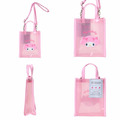 Sanrio 三麗鷗 PVC透明兩用斜背包 (大臉 2026炎夏企劃) Kitty 美樂蒂 大耳狗 酷洛米_2