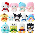 ▲新品特價 Sanrio 三麗鷗 絨毛玩偶娃娃 S (絲帶 2026角色大賞) Kitty 布丁狗 花小兔 蜜糖邦尼