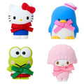 ▲新品特價 Sanrio 三麗鷗 造型公仔別針 全套8入盲盒 A款 (絲帶 2026角色大賞)_1