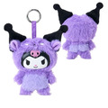 ▲新品特價 Sanrio 三麗鷗 搪膠臉絨毛玩偶吊飾 (好友裝款) Kitty 美樂蒂 布丁狗 大耳狗_5