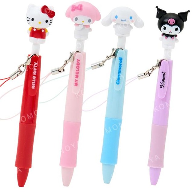 Sanrio 三麗鷗 迷你隨身原子筆 黑 0.7mm (迷你生活系列) Kitty 美樂蒂 大耳狗 酷洛米