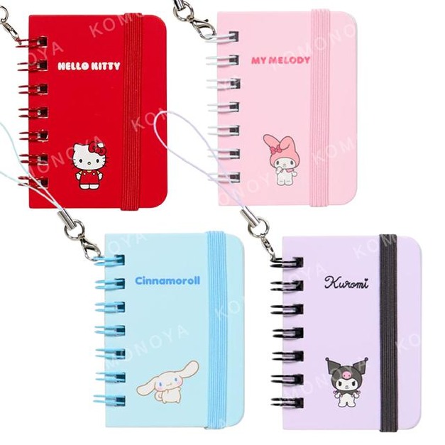 Sanrio 三麗鷗 迷你隨身筆記本 (迷你生活系列) Kitty 美樂蒂 大耳狗 酷洛米