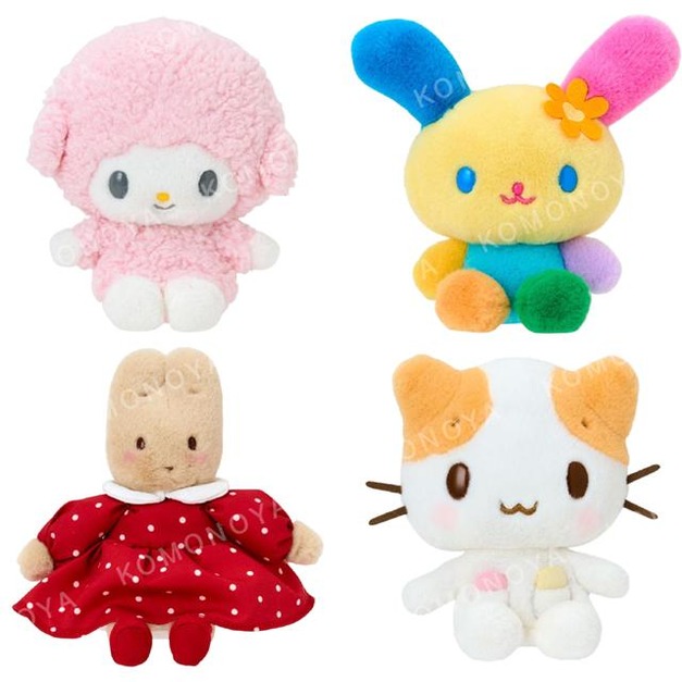 ▲新品特價 Sanrio 三麗鷗 絨毛玩偶娃娃 S (經典款) Piano 花小兔 兔媽媽 棉花糖貓
