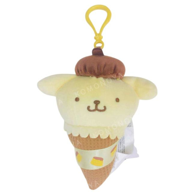 Sanrio 三麗鷗 布丁狗 絨毛玩偶吊飾 (冰淇淋款)