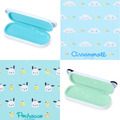 ⭐獨家特價 Sanrio 三麗鷗 造型眼鏡盒附拭鏡布 (經典大臉款) Hello Kitty 美樂蒂 布丁狗_9