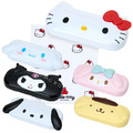 ⭐獨家特價 Sanrio 三麗鷗 造型眼鏡盒附拭鏡布 (經典大臉款) Hello Kitty 美樂蒂 布丁狗