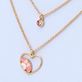 Sanrio 三麗鷗 造型項鍊2入組 飾品組 (探頭款) Kitty 美樂蒂 布丁狗 大耳狗_3