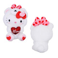Sanrio 三麗鷗 Hello Kitty 絨毛玩偶娃娃 8吋 (愛心熊款)_1