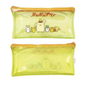 Sanrio 三麗鷗 PVC拉鍊筆袋 (亮粉款) Kitty 美樂蒂 大耳狗 酷洛米_4
