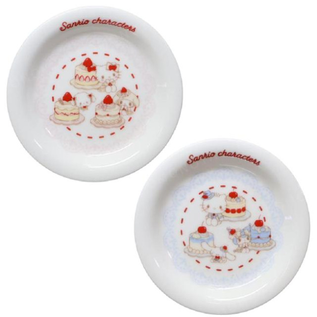 Sanrio 三麗鷗 陶瓷碟 11.5cm (鮮奶油蛋糕)
