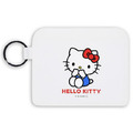 Sanrio 三麗鷗 Hello Kitty 扁平矽膠零錢包 (紅/白款)_2