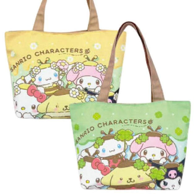 Sanrio 三麗鷗 Hello Kitty 尼龍手提袋 (蜜蜂/瓢蟲系列)