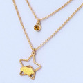Sanrio 三麗鷗 造型項鍊2入組 飾品組 (探頭款) Kitty 美樂蒂 布丁狗 大耳狗_4