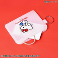 Sanrio 三麗鷗 Hello Kitty 扁平矽膠零錢包 (紅/白款)_3