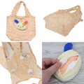 Sanrio 三麗鷗 絨毛玩偶造型環保購物袋 (大臉款) Kitty 花小兔 拉拉熊_2