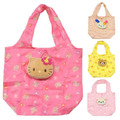 Sanrio 三麗鷗 絨毛玩偶造型環保購物袋 (大臉款) Kitty 花小兔 拉拉熊