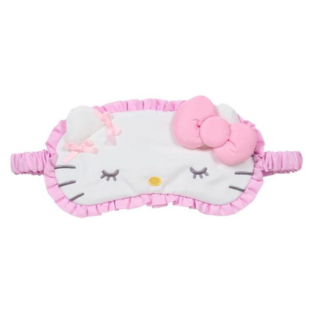▲新品特價 Sanrio 三麗鷗 Hello Kitty 絨毛造型眼罩 (302修業旅行)
